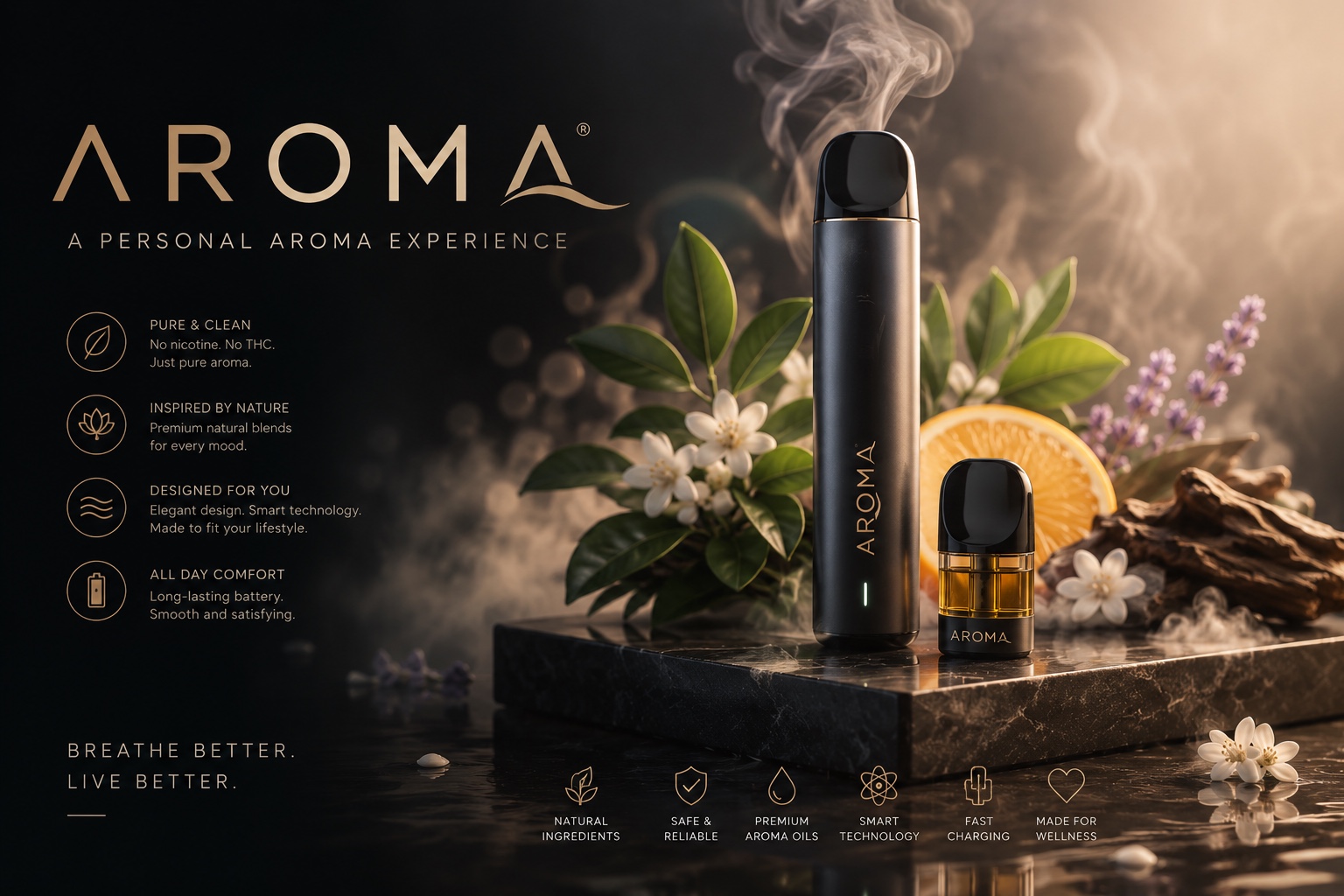 AROMA Slim personal aroma device